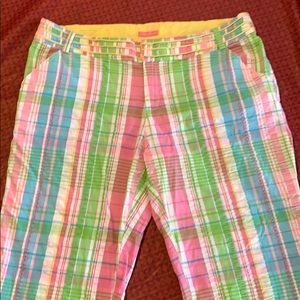 Lilly Pulitzer Capri pants size12 main line fit